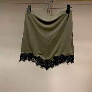 EXPRESS Lace Trim Skirt